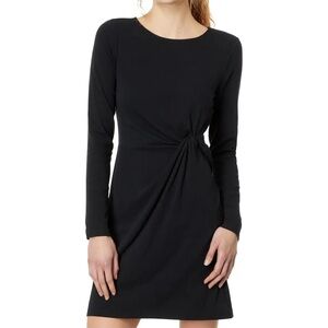 GUC Lilly Pulitzer Lynn long sleeve twist dress. Black. Size Small.